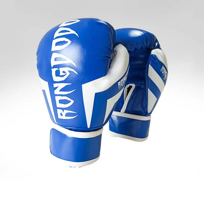 Professional 6/8oz Boxing Gloves PU Muay Thai gloves MMA Profession Kickboxing Adults mitts glovesTraining Gloves Equipment