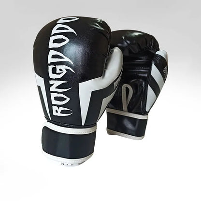 Professional 6/8oz Boxing Gloves PU Muay Thai gloves MMA Profession Kickboxing Adults mitts glovesTraining Gloves Equipment