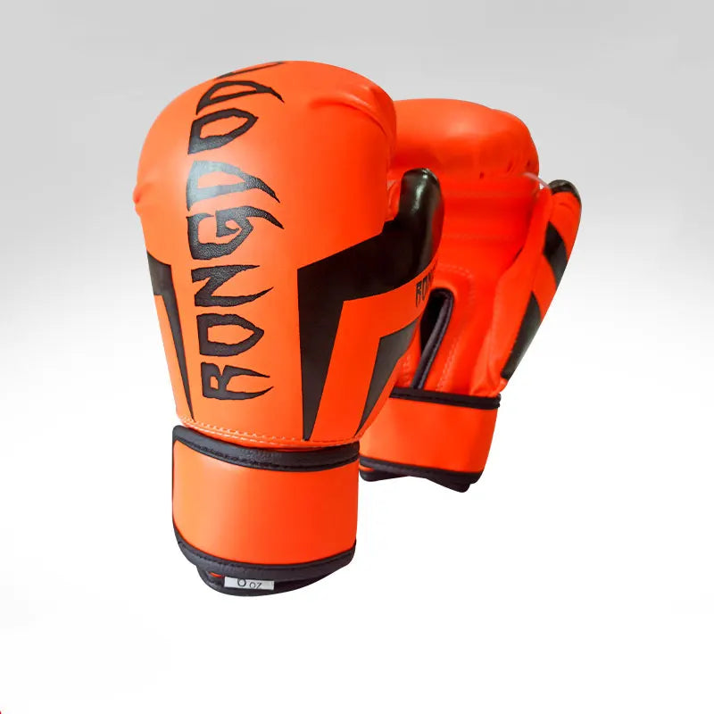 Professional 6/8oz Boxing Gloves PU Muay Thai gloves MMA Profession Kickboxing Adults mitts glovesTraining Gloves Equipment