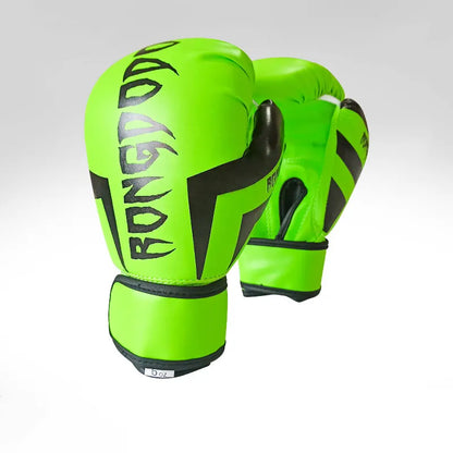 Professional 6/8oz Boxing Gloves PU Muay Thai gloves MMA Profession Kickboxing Adults mitts glovesTraining Gloves Equipment